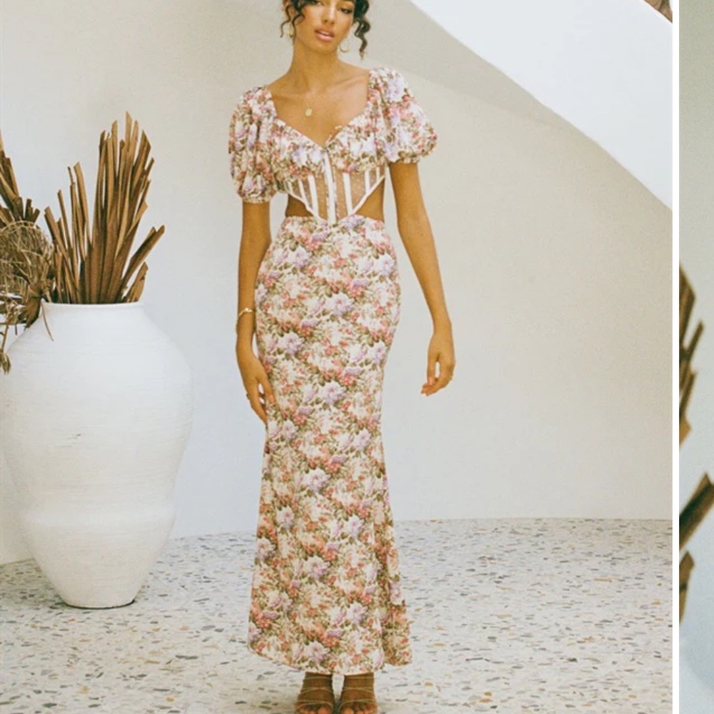 Leah Corset Maxi